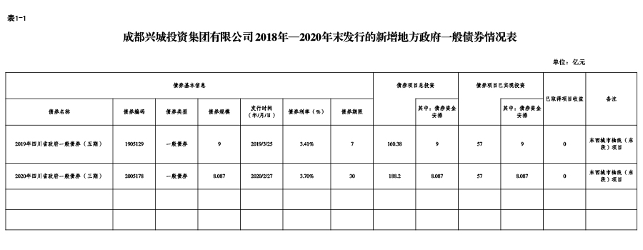 乐动在线登录-2018年—2020年末发行的新增地方政府一般债券情况表